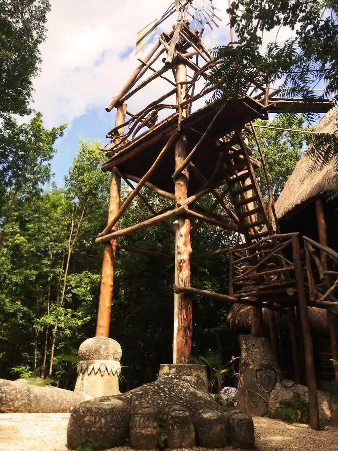פוארטו מורלוס Chaktunche Rancho Ecolodge לינה וארוחת בוקר פוארטו מורלוס