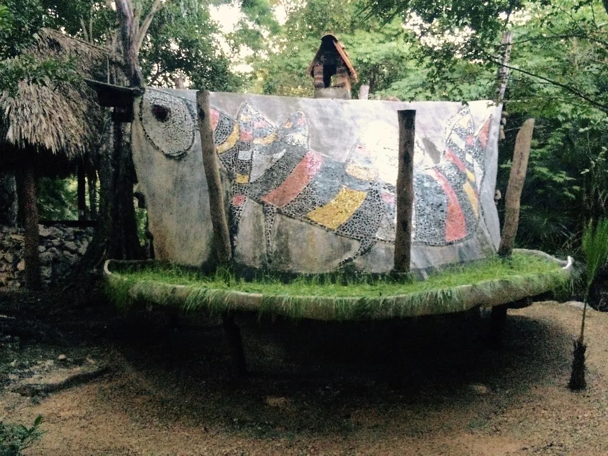 לינה וארוחת בוקר פוארטו מורלוס Chaktunche Rancho Ecolodge