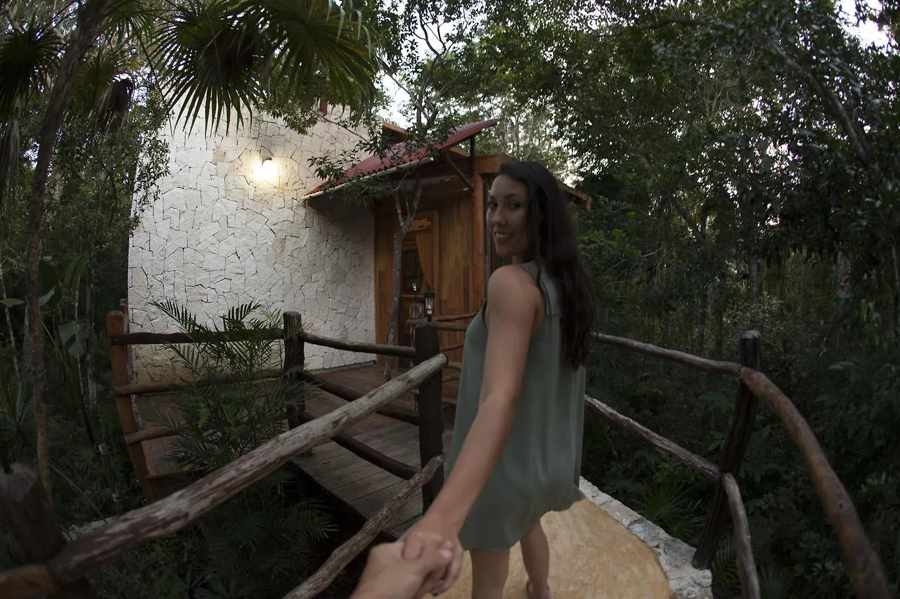 פוארטו מורלוס Chaktunche Rancho Ecolodge לינה וארוחת בוקר פוארטו מורלוס